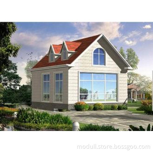 OEM Portable Light Steel Villa With Two Floors Modern Style